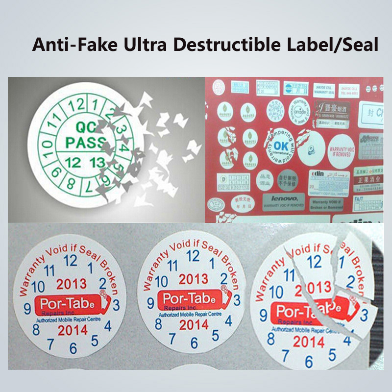 Tamper Evident Fragile Label Sticker