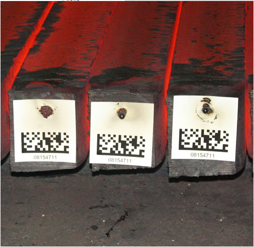 high temperature label