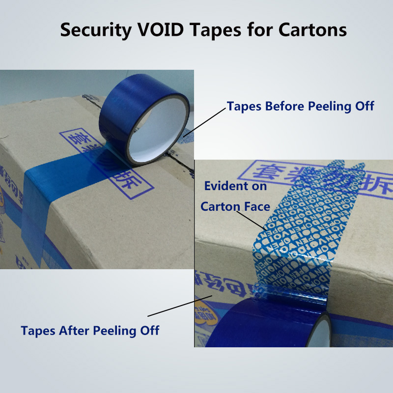 blue security void tape